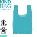 カインドバッグ KINDBAG エコバッグ トートバッグ 折りたたみ コンパクト おしゃれ メンズ レディース 小さめ Turquoiseターコイズ 38910...