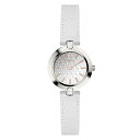 フルラ FURLA 国内正規代理店品 LOGO LINKS レディース 腕時計 ロゴ リンクス 28mm シルバー ホワイトレザー ブランド 女性 プレゼント WW00006001L1(2)
