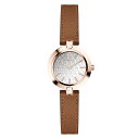 フルラ FURLA 国内正規代理店品 LOGO LINKS レディース 腕時計 ロゴ リンクス 28mm シルバー ブラウンレザー ブランド 女性 プレゼント WW00006002L3 その1