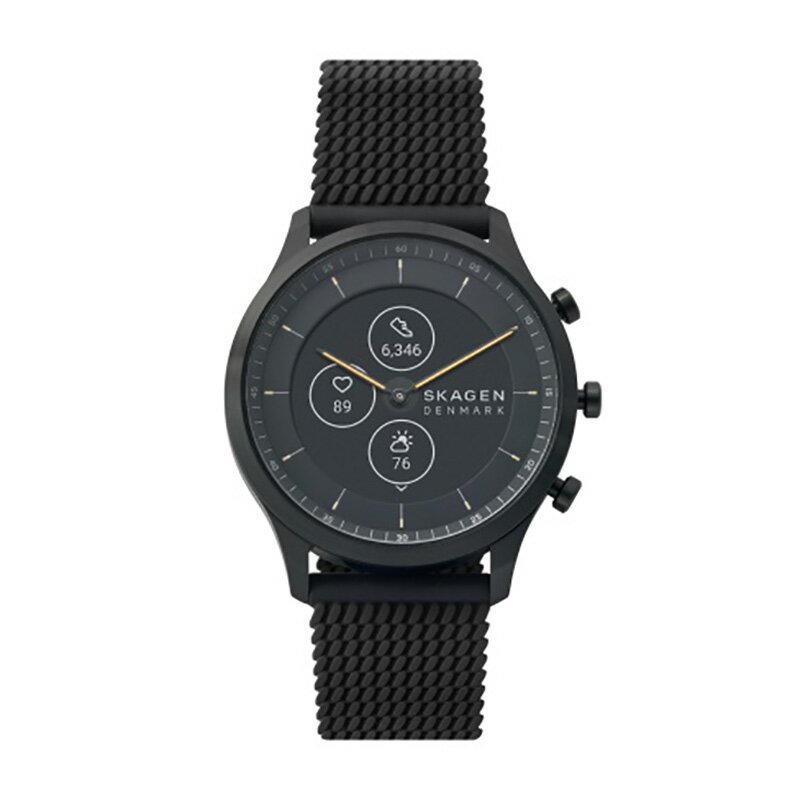 スカーゲン SKAGEN ハイブリッド スマートウォッチ 国内正規品 HYBRID HR 42 ハイブリッドHR メンズ 腕時計 ブラック 黒 J-SKT3001 SKT3001 【あす楽】