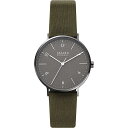 スカーゲン SKAGEN 腕時計 アナログ メンズ 時計 グリーン ビーガンレザー SKW6730 AAREN NATURALS アレンナチュラルズ その1