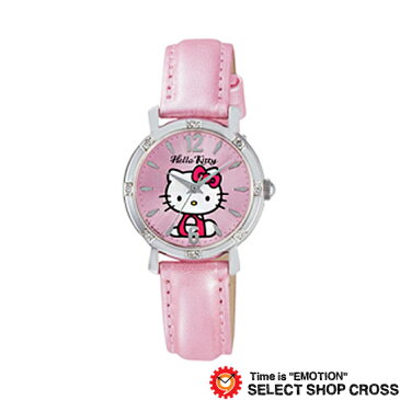 Q&Q シチズン HELLO KITTY ハローキティ レディース 腕時計 0003n001 MADE IN JAPANモデル ピンク 【女性用腕時計 リストウォッチ ランキング ブランド かわいい カラフル キッズ ケース ベルト】