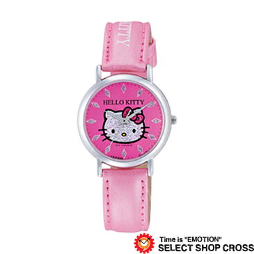 Q&Q シチズン HELLO KITTY ハローキティ レディース 腕時計 0009n002 MADE IN JAPANモデル ピンク 【女性用腕時計 リストウォッチ ランキング ブランド かわいい カラフル キッズ ケース ベルト】
