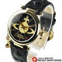 ヴィヴィアン・ウエストウッド Vivienne Westwood レディース チャーム付き アナログ 腕時計 ブランド VV006BKGD ゴールド/ブラック ...