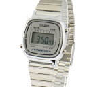 カシオ 腕時計 CASIO レディース キッズ 子供 メンズ 時計 ブランド デジタル LA670WA-7 シルバー シルバー 海外モデル チプカシ チープカシオ カシオ 腕時計