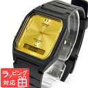 カシオ AW-48HE-9AV CLASSIC CASIO アナデジ ブラック 黒×ゴールド チプカシ チープカシオ メンズ レディース キッズ 子供 ユニセックス ゆうパケット対応