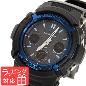 カシオ 腕時計 CASIO G-SHOCK ジーショック メンズ AWG-M100A-1A CASIO 電波 ソーラー メンズ 時計 アナデジ AWG-M100A-1ADR ブラック 黒 ブルー 海外モデル [国内 AWG-M100A-1AJF ] カシオ 腕時計