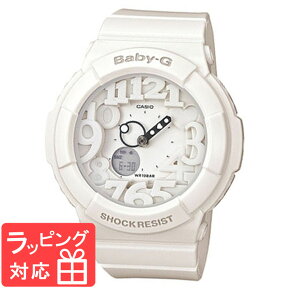 カシオ 腕時計 CASIO Baby-G ベビーG 白 BGA-131-7B ネオンダイアルシリーズ ホワイト CASIO 海外モデル レディース キッズ 子供 時計 ブランド BGA-131-7BDR [国内 BGA-131-7BJF と同型] カシオ 腕時計