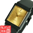 カシオ CASIO メンズ 腕時計 アナログ ベーシック ブラック×ゴールド MQ-38-9A ゆうパケット対応