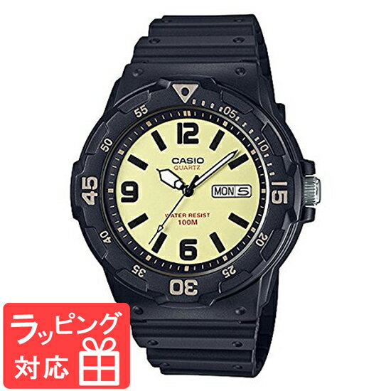 【名入れ・ラッピング対応可】 CASIO カシオ STANDARD スタンダード チプカシ チープカシオ メンズ レディース キッズ 子供 ユニセックス 腕時計 ブランド ブラック/ベージュ MRW-200H-5B 【あす楽】