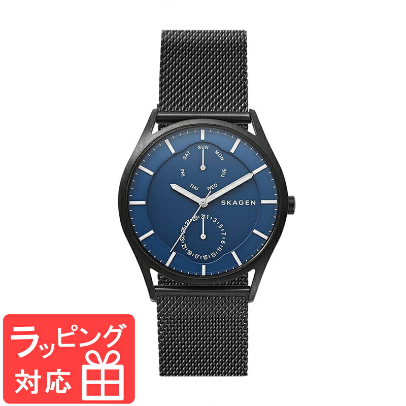 【3年保証】 スカーゲン メンズ レディース ユニセックス 腕時計 SKAGEN 時計 スカーゲン 時計 SKAGEN 腕時計 SKW6450 ブラック ブレス ブルー スカーゲン レディース