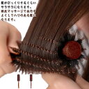 カールブラシ 櫛 巻き髪 ヘアブラシ くし ダメージケア 木製 カール マッサージ 豚毛 ロールブラシ 艶髪 静電気除去 ギフト レディース 静電気防止 前髪 ウェーブ用 くし ブラシ プレゼント ブローブラシ 女性 木製 静電気防止