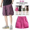 ドライ ハーフパンツ ボードショーツ ライオセル サマー 夏服 ハーフパンツ カーゴパンツ メンズ 接触冷感 ひんやり 涼しい 水陸両用 半ズボン 夏 ナイロン...