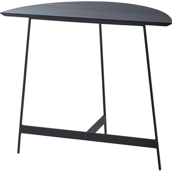 コンソール ブラック (約W83×D35×H72cm) 組立式 [2]