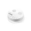 エレコム スピーカー搭載ポータブルCDプレーヤー LCP-PAPS02WH(2)