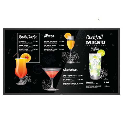 PHILIPS(ディスプレイ) 液晶ディスプレイ(サイネージ)43型/3840×2160/DVI、HDMI、DisplayPport/ブラック/スピーカー:あり 43BDL3117P/11 PHILIPS(ディスプレイ) 液晶ディスプレイ(サイネージ)43型/3840×2160/DVI、HDMI、DisplayPport/ブラック/スピーカー:あり 43BDL3117P/11