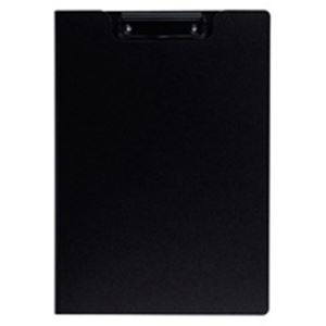 （まとめ）セキセイ クリップファイル FB-2016 A4E ブラック【×10セット】