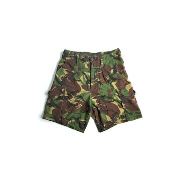 イギリス軍 放出 DP M カモパンツ ( 迷彩ズボン) ショート ライトウェイト P S011UR 96cm 【中古】