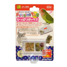 （まとめ）フォージングトイ ひっぱりボックス【×3セット】 (鳥用品/玩具)