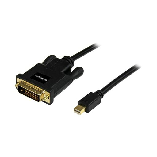 StarTech.com Mini DisplayPort-DVI変換アダプタケーブル ブラック 3m オス/オス1920×1200対応 MDP2DVIMM10B 1本 StarTech.com Mini DisplayPort-DVI変換アダプタケーブル ブラック 3m オス/オス1920×1200対応 MDP2DVIMM10B 1本