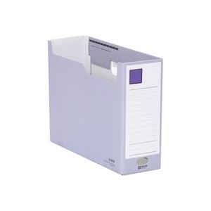 (業務用10セット) キングジム Gボックス/ファイルボックス 【A4/ヨコ型】 段ボール製 収納幅：100mm 4033 青