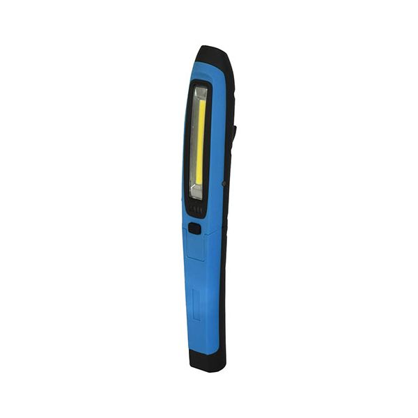 ■商品内容屋内用、充電式、LEDハンドランプです。フックで引掛けができ、マグネットで貼りつけて使えるので両手がフリーになります。■商品スペック・定格光束 : 天面 : 110lm/側面 : 400lm・1m照度 : 天面…520Lx/側面…LOW120Lx・HIGH180Lx・連続点灯時間 : 天面…9.5時間/側面…LOW…5時間・HIGH…3時間・充電電源 : AC100/200V兼用・充電時間 : 5時間・電源 : リチウムイオン3.7V2.6Ah・寿命 : 約300回・照射角 : 天面…50度/側面…100度・光源色 : 昼光色(6000K)・使用環境温度 : -10〜40℃・点灯パターン : 天面・側面LOW・側面HIGH・サイズ : W36×D33×H238mm・質量 : 161g・保証期間 : 1年間・生産国 : 中国■送料・配送についての注意事項●本商品の出荷目安は【4 - 7営業日　※土日・祝除く】となります。●お取り寄せ商品のため、稀にご注文入れ違い等により欠品・遅延となる場合がございます。●本商品は仕入元より配送となるため、沖縄・離島への配送はできません。[ LEH-1P5W-CH-B ]