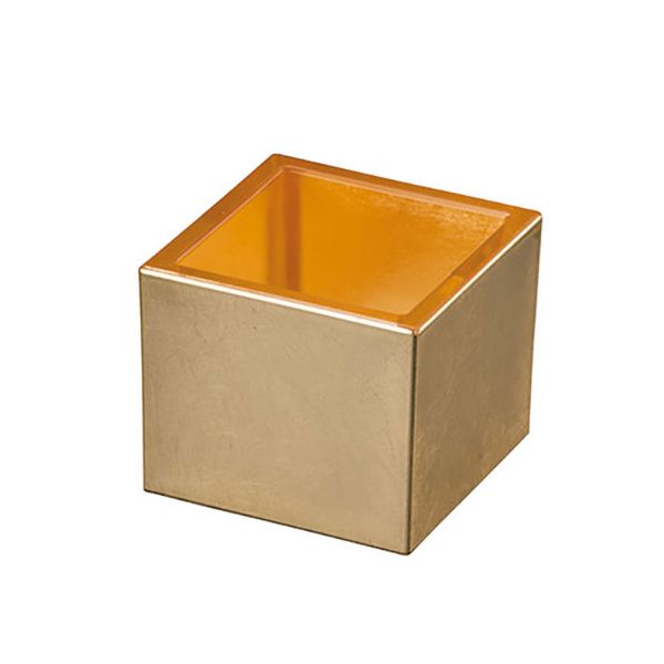 ヤマコー 用美 業務用 金箔貼りクリア枡 3勺 yamaco26990