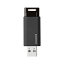 エレコム USBメモリ3.1 ノック式64GB MF-PKU3064GBK ブラック