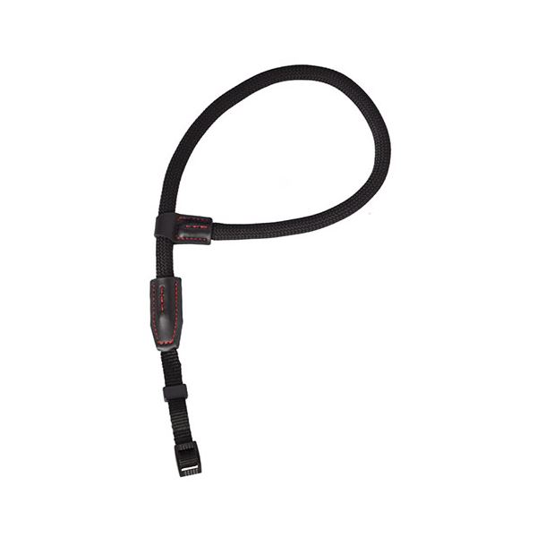 エツミ ロープハンドストラップ ブラック VE-2518