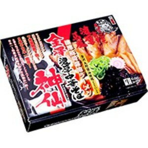 Shop E-ASU 全国名店ラーメン(大)シリーズ 金澤濃厚中華そば 神仙PB-105 【20箱セット】【代引不可】