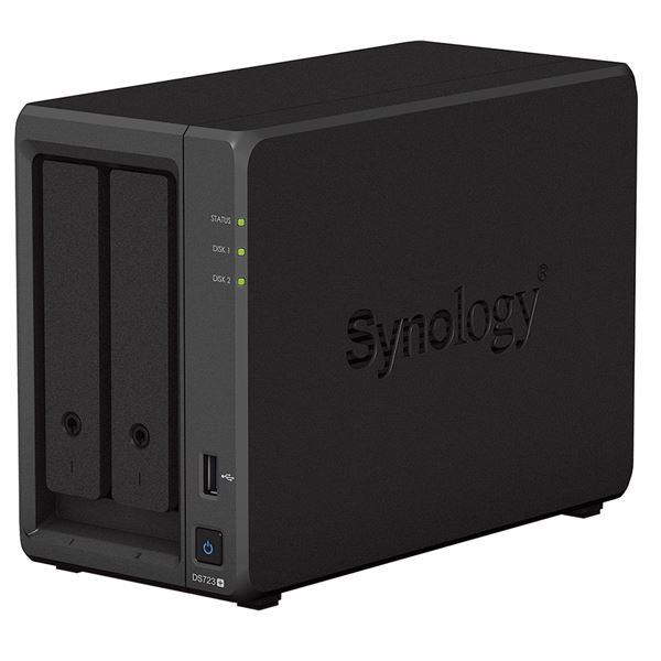Synology DiskStation DS723+ AMD Ryzen R1600CPU搭載多機能2ベイNASサーバー DS723+