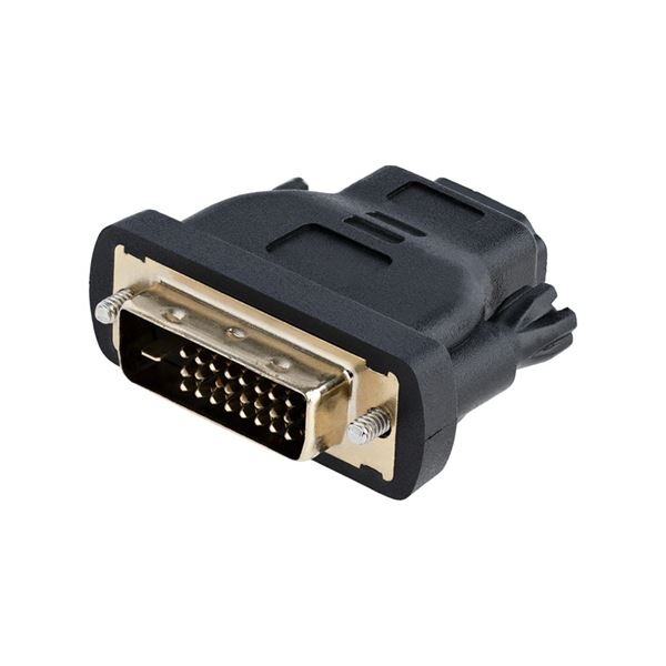 StarTech.com HDMI-DVI D変換アダプタ メス/オス ブラック HDMIDVIFM 1個