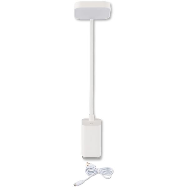 Digio2 USB充電式 LEDデスクライト ホワイト UA-LED016