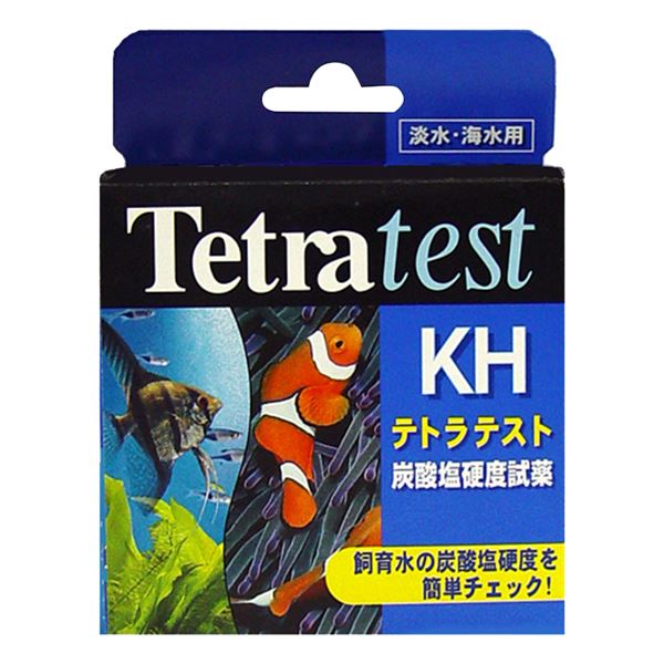 ■商品内容テトラテストKHは、水槽水の炭酸水素イオン濃度、すなわち炭酸塩硬度の測定用に開発された試薬です。炭酸塩硬度は、水のpH値と深い関係があり、水槽水の炭酸塩硬度が低すぎると、pHレベルが急激に下がり、魚に有害となります。■商品スペック■材質/素材各種試薬■原産国または製造地ドイツ■セット内容10ml試薬1本、試験管1本■送料・配送についての注意事項●本商品の出荷目安は【1 - 5営業日　※土日・祝除く】となります。●お取り寄せ商品のため、稀にご注文入れ違い等により欠品・遅延となる場合がございます。●本商品は仕入元より配送となるため、沖縄・離島への配送はできません。[ 77304 ]