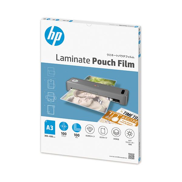 HP パウチフィルム A3 100μPA3100A 1パック(100枚)