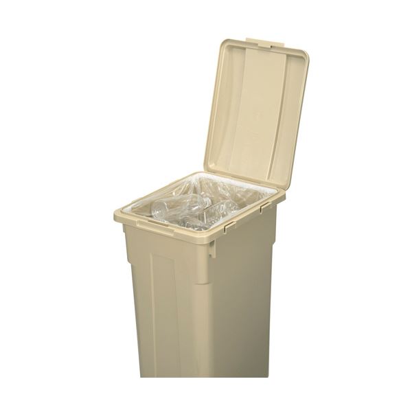 新輝合成TONBO 連結カラー分別ペール 45L カーキベージュ 02067-5 1台 [3]