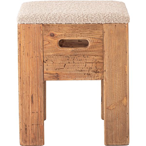 スツール ベージュ (約W36×D36×H41cm) 完成品 [2]