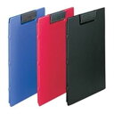 LIHITLAB クリップファイル F-2650-24 A4E 黒 10冊
