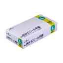 (まとめ)ショーワグローブ No.809ビニール手袋 パウダーフリー L 半透明 NO809-L 1箱(100枚)【×3セット】