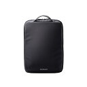 エレコム インナーバッグ/整理タイプ/縦型/14.0インチ/樹脂コート ブラック ZSB-IBPRVL14BK