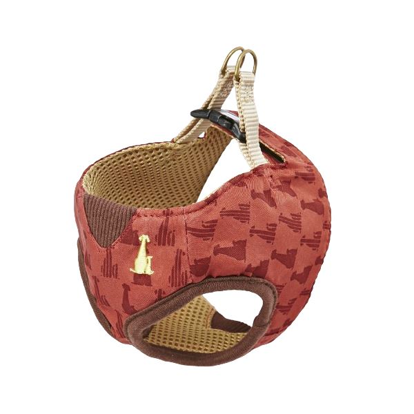 シンボルベストハーネス XS ボルドー 犬具/ハーネス