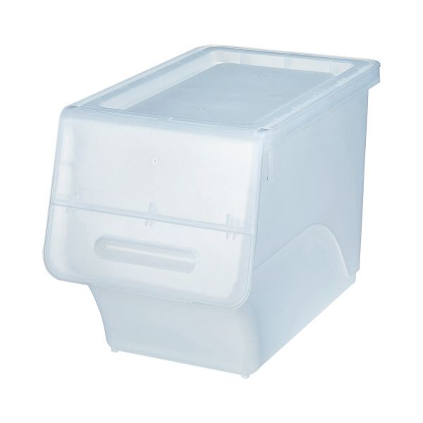 Sundries Box - サンカ squ+ナチュラ フロック 深型スリム クリア NFR-S30CL 1個