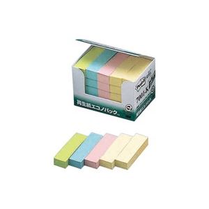 ■サイズ・色違い・関連商品関連商品の検索結果一覧はこちら■商品内容【ご注意事項】・この商品は下記内容×3セットでお届けします。■商品スペック見出しにぴったりのサイズのふせん。楽しく色分けできます。オフィスでのまとめ買いに便利なお特用パックです。色や書き心地、使用感などは、今までとまったく変わりません。●色：混色（イエロー、ピンク、ブルー、グリーン）●パッドサイズのふせん：幅15mm×高さ50mm●個装：25パッド（1パッドは100枚）です。●水分散性の粘着剤を使用。■送料・配送についての注意事項●本商品の出荷目安は【1 - 5営業日　※土日・祝除く】となります。●お取り寄せ商品のため、稀にご注文入れ違い等により欠品・遅延となる場合がございます。●本商品は仕入元より配送となるため、沖縄・離島への配送はできません。[ 7001-K ]