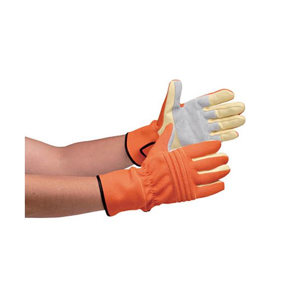 ミドリ安全 消防・レンジャー用 防火 手袋 セラミックレザー補強タイプ LL MK-FM-1-OR-LL 1双 グローブ