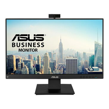 ASUS TeK 23.8型ワイドモニター/1920×1080(フルHD)/DisplayPort1.2・HDMI(v1.4)・D-sub15ピン搭載/ブラック/スピーカーあり/カメラ:フルHD(200万画素) BE24EQK