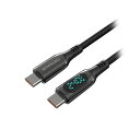 TIKTAALIK LCDディスプレイ付き 240W PD USB-C to Cケーブル （1.5m） TT25258