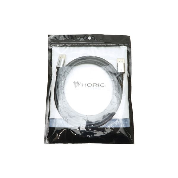 HORIC ホーリック DisplayPortケーブル 1.4規格準拠品 8K/60p・4K/120p対応 2m シルバー DP20-047SB