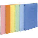 (業務用3セット) ビュートン フラットファイル/PP製バインダー 【A4/2穴 10冊入り】 タテ型 FF-A4S 桃(3)