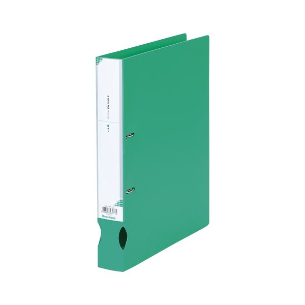 （まとめ） ビュートンジャパン D-リングファイル A4判タテ型ワイド（背幅43mm） IDF-A4W-LG ライトグ..