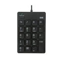 (まとめ)サンワサプライ USBテンキーアイソレーションタイプ NT-18UBK【×2セット】